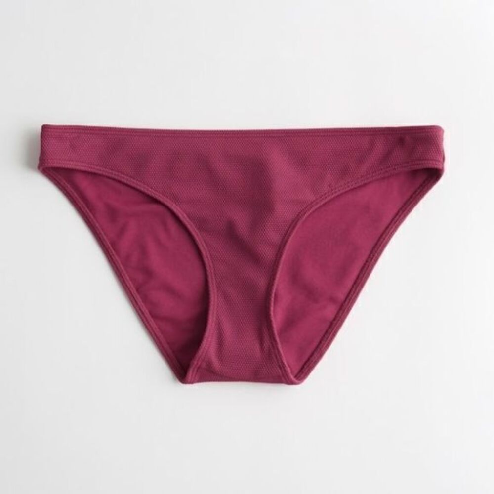 NWT - Hollister Men’s Pique Bikini Bottom (Berry / XXL)